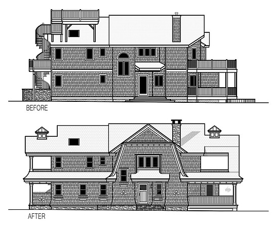 2-D Side Entry Elevation